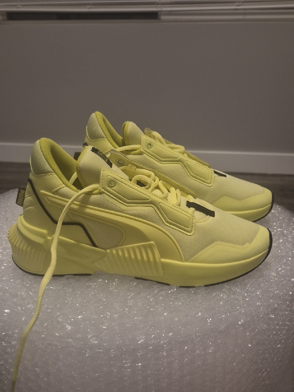 PUMA Women's Yellow Performance Sneakers